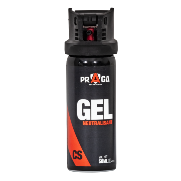 Bombe Gel Praga CS 50Ml - 271 - Solutions-Défense.fr