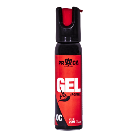 Bombe Red Pepper Praga 25Ml - 261 - Solutions-Défense.fr