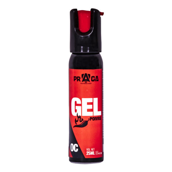 Bombe Red Pepper Praga 25Ml - 261 - Solutions-Défense.fr