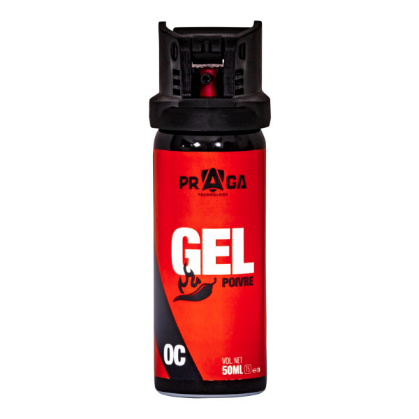 Bombe Red Pepper Praga 50Ml - 281 - Solutions-Défense.fr