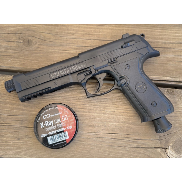 LTL Alfa 1.5 Genii noir cal 50 + 25 munitions X-Rey