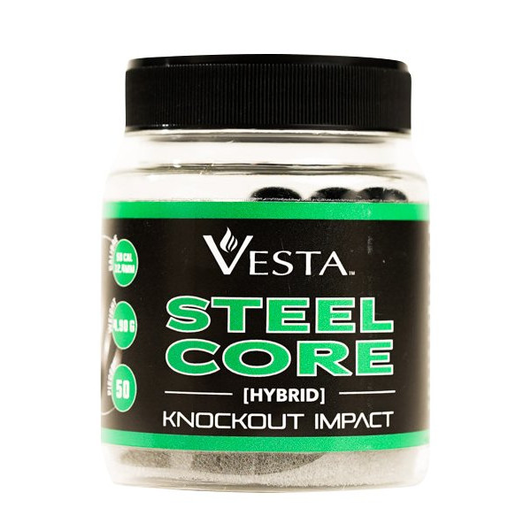 Billes Steel Core Cal.50 VESTA x50 – précision renforcée