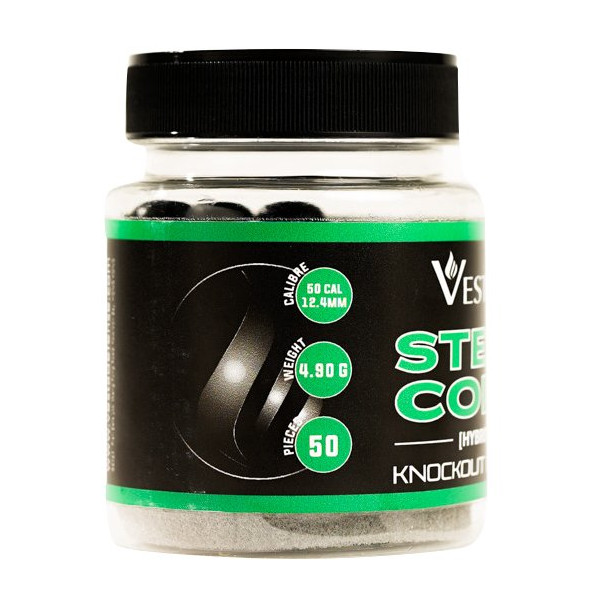 Billes Steel Core Cal.50 VESTA x50 – précision renforcée