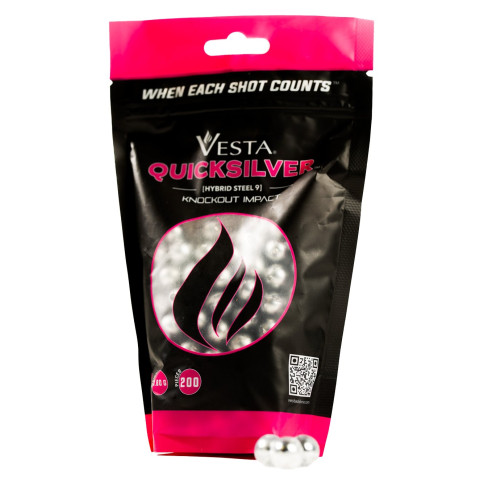 Billes Quicksilver Vesta cal.50 – Lot de 200 munitions