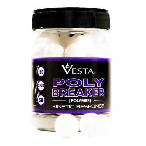 Billes Polybreaker Cal.50 VESTA – dispersion à l'impact