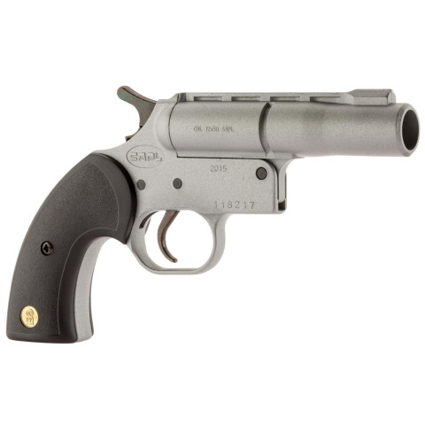 Pistolet Gomm-Cogne SAPL GC27 finition argent, sans permis
