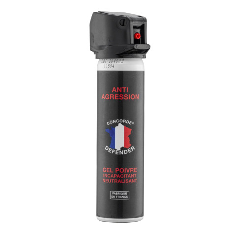 Gel poivre Concorde Defender 75 ml, précis et compact