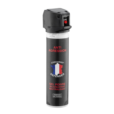Gel poivre Concorde Defender 75 ml, précis et compact