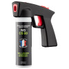 Aérosol gel lacrymogène CS 80 Concorde Defender 100 ml avec poignée ergonomique nouvelle génération