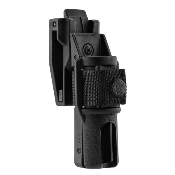 Matraque télescopique ESP noire 16" – prise antidérapante