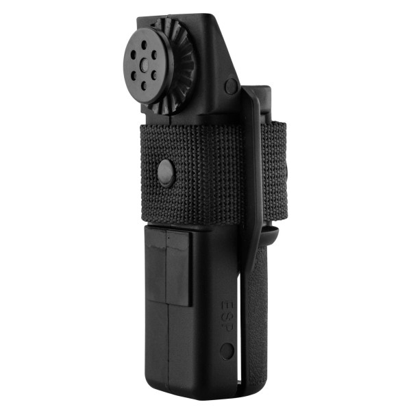 Matraque télescopique ESP noire 16" – prise antidérapante