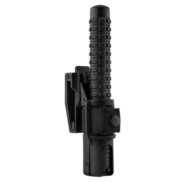 Matraque télescopique ESP noire 16" – prise antidérapante