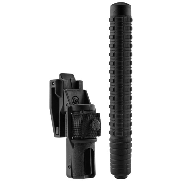 Matraque télescopique ESP noire 16" – prise antidérapante
