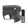Kit pistolet PGS II Black Prepared 2 Protect avec lampe 200 lumens et bombe au poivre 11 ml
