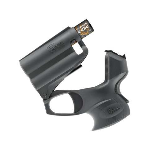 Kit pistolet PGS II Black Prepared 2 Protect avec lampe 200 lumens et bombe au poivre 11 ml
