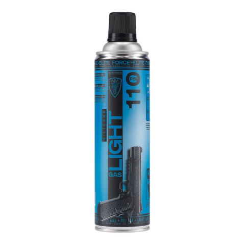 Bombe gaz maintenance Elite Force Light Gas 450 ml 110 PSI huile silicone