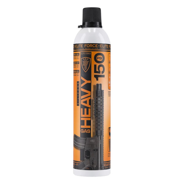 Bombe gaz maintenance Elite Force Heavy Gas 560 ml 150 PSI huile silicone