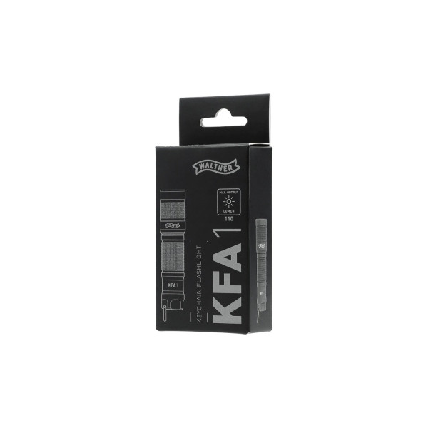 Lampe de poche porte-clés Walther KFA1 110 lumens