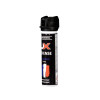Bombe lacrymogène UX 75 ml gaz CS capot clapet