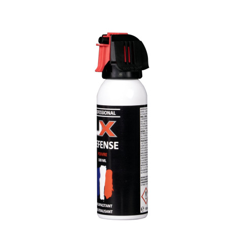 Bombe lacrymogène gel poivre UX Pro Accusol 100 ml