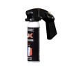 Bombe lacrymogène gel poivre UX Pro 100 ml poignée standard