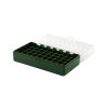 Boîte de rangement munitions Megaline calibre 45 ACP verte 50 cartouches