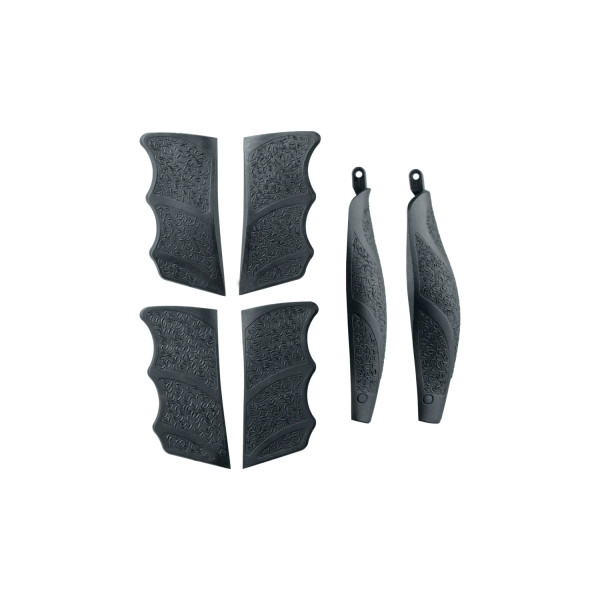 Kit dos de poignée et plaquettes de crosse tailles S et L pour SFP9 T4E Heckler & Koch