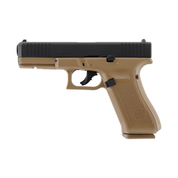 Pistolet paintball T4E Glock 17 Gen5 calibre 43 coloris Coyote