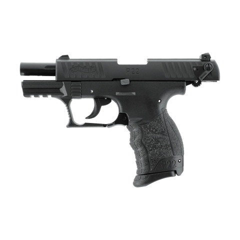Pistolet d'alarme Walther P22Q calibre 9 mm PAK noir