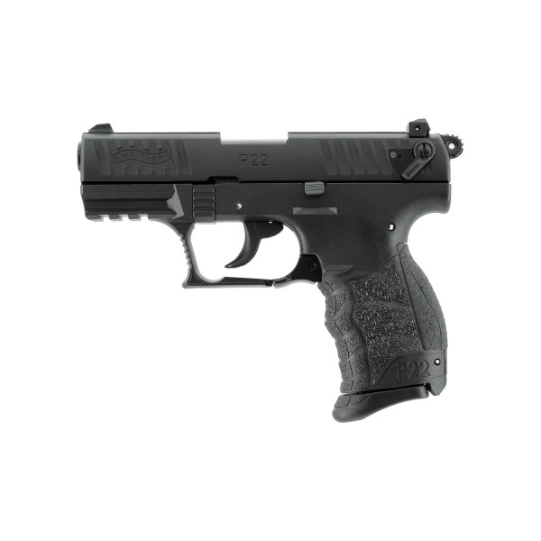 Pistolet d'alarme Walther P22Q calibre 9 mm PAK noir