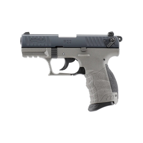 Pistolet à blanc Walther P22Q cal. 9 mm PAK coloris Meteor Gray