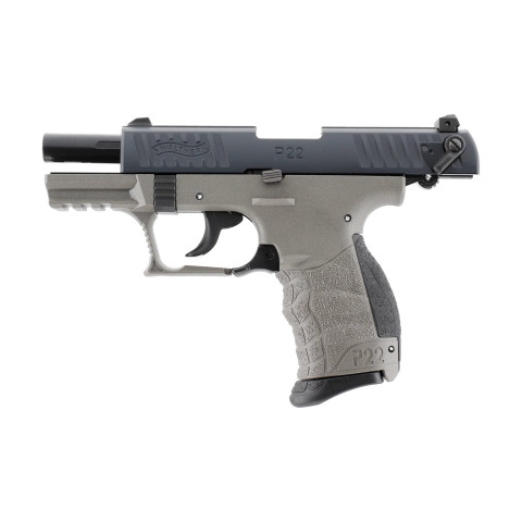 Pistolet à blanc Walther P22Q cal. 9 mm PAK coloris Meteor Gray
