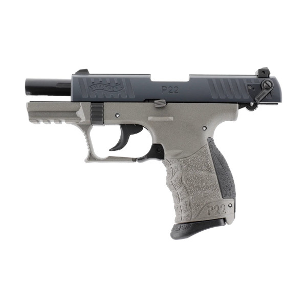 Pistolet à blanc Walther P22Q cal. 9 mm PAK coloris Meteor Gray