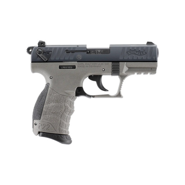 Pistolet à blanc Walther P22Q cal. 9 mm PAK coloris Meteor Gray