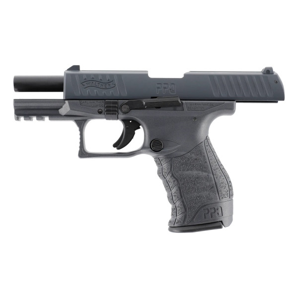 Pistolet à blanc Walther PPQ M2 calibre 9 mm PAK coloris Tungsten Gray