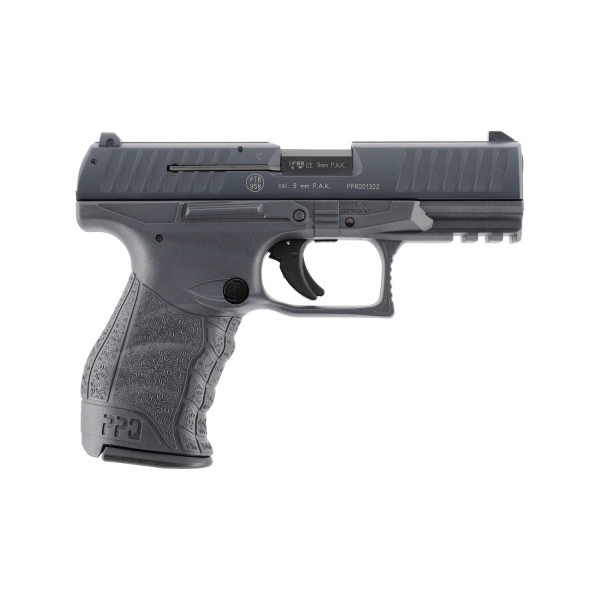Pistolet à blanc Walther PPQ M2 calibre 9 mm PAK coloris Tungsten Gray
