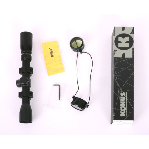 Lunette de visée Konus Konusfire 3-9x32 réticule 30/30 avec montage